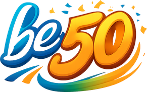be 50 লোগো